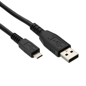 Cable USB Nano Cable USB 2.0 A/M - Micro USB 2.0 B/M 0.8 M Negro