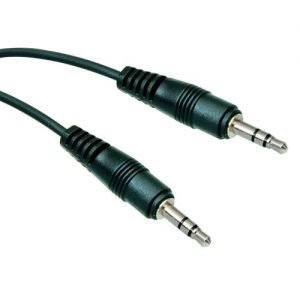 Cable Audio Nano Cable JACK3.5/M - JACK3.5/M Estereo 3,0M Negro
