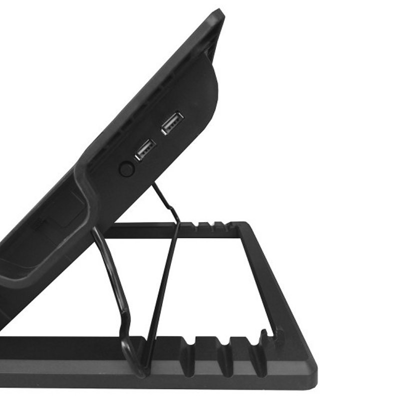 EWENT EW1258 Soporte Ventilador Portatil 17"+2 USB - Imagen 4