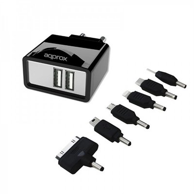 approx APPUATS Cargador de pared 2 USB 2.1