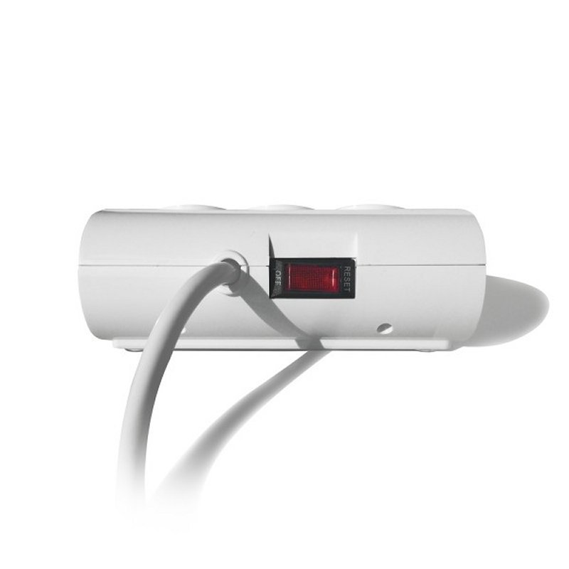 EWENT EW3935 Regleta 5 Schuko + 2 usb 2.1A - Imagen 4