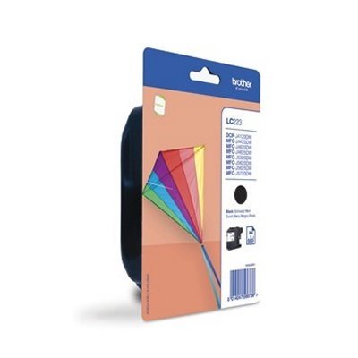 Brother Cartucho LC223BKB Negro DCP4120DW 550 pag.