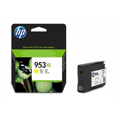 HP 953XL Cartucho Amarillo F6U18AE Officejet 8710