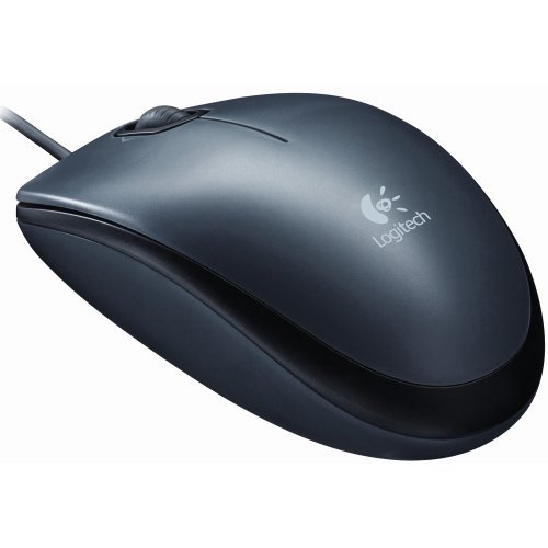 Logitech M90 ratón óptico 1000dpi USB negro - Imagen 2