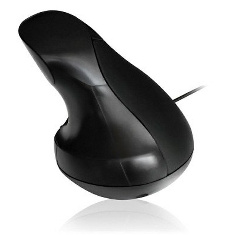 EWENT EW3156 Raton Ergonómico USB Negro - Imagen 3