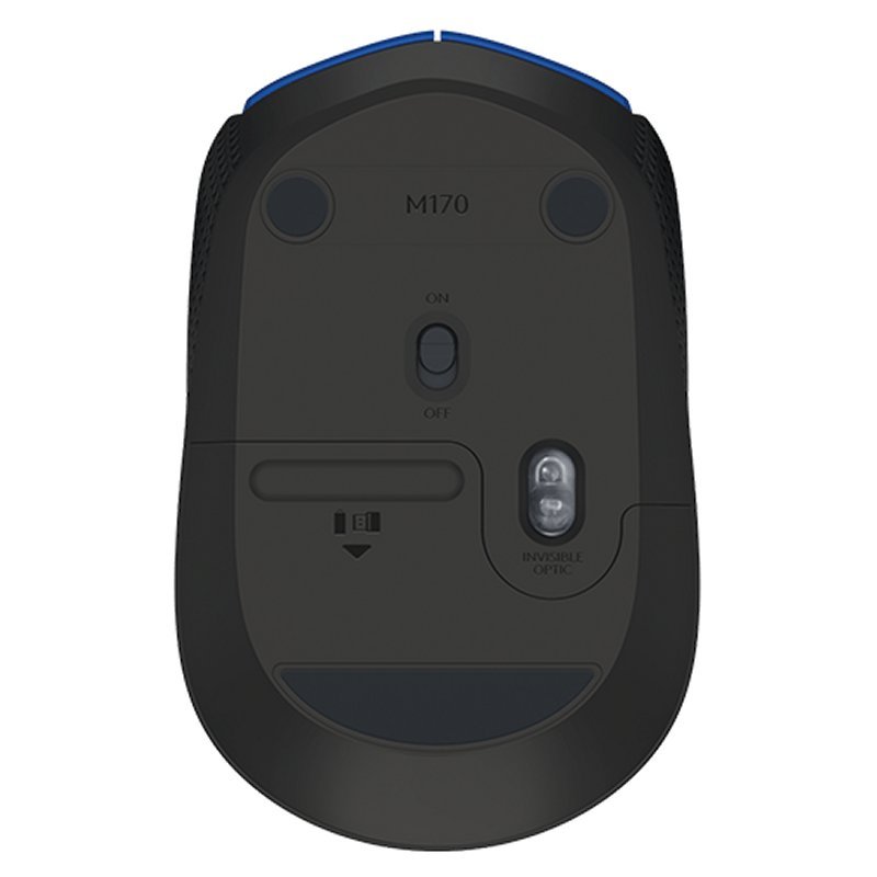 Logitech Ratón Inalámbrico M171 1000 dpi Azul - Imagen 4