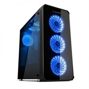 Nox Caja  HUMMER TGX RGB Cristal Tem