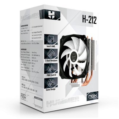 Nox Vent+Disipador Hummer H-212 - Imagen 4