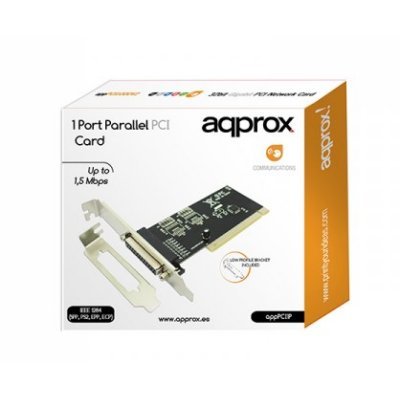 approx! APPPCI1P Tarj.Cont. 1 Paralel PCI LP&HP - Imagen 2