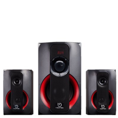 Hiditec Altavoces 2.1 Multimedia H400 40W Blt Radi - Imagen 2