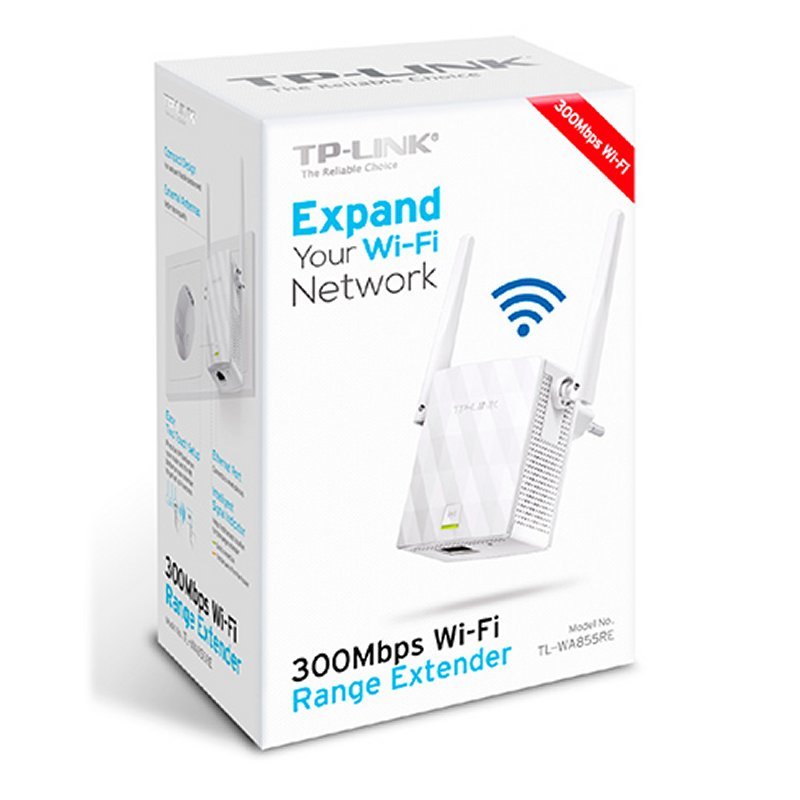 TP-LINK TL-WA855RE Repetidor Universal 300N RJ45 - Imagen 4
