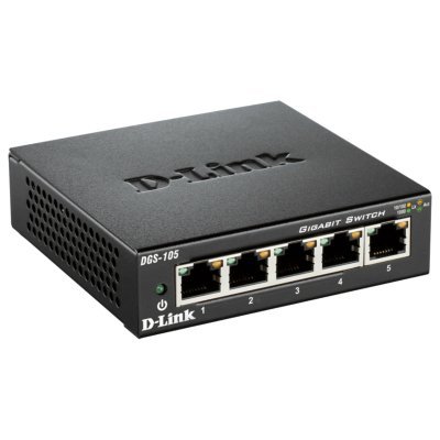 D-Link DGS-105 Switch 5p 10/100/1000Mbps RJ45 - Imagen 2