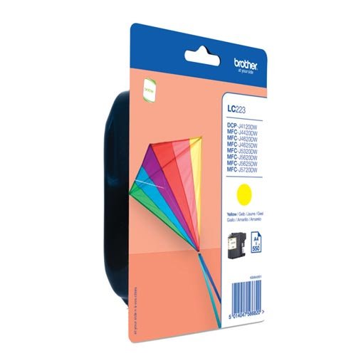 Tinta Brother LC223Y Amarillo