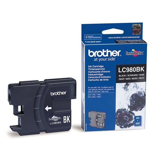 Tinta Brother LC980BK Negro - Imagen 2