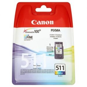Tinta Canon CL511 9ML.  COLOR PIXMA MP240/260/480