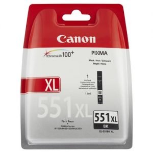Tinta Canon CLI551XLBK Negro Alta CAPACIDAD