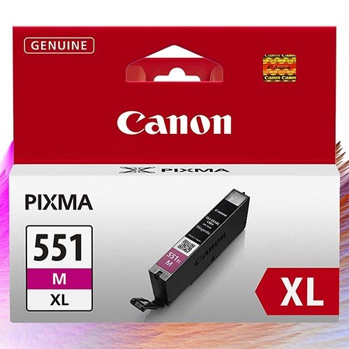 Tinta Canon CLI551XLM Magenta Alta CAPACIDAD - Imagen 2