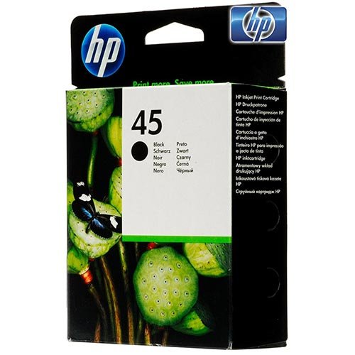 Tinta HP 51645AE Nº 45 Negro - Imagen 2