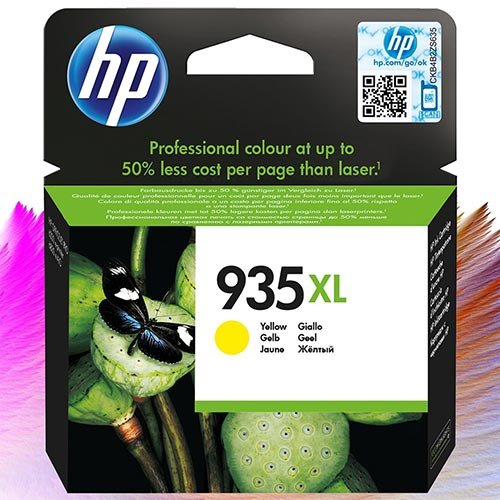 Tinta HP C2P26AE Nº 935XL Amarillo - Imagen 2