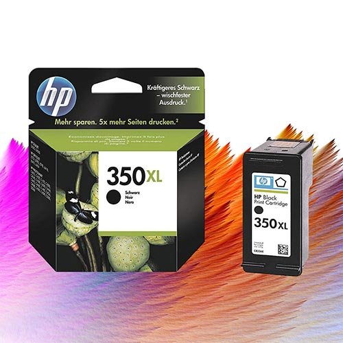 Tinta HP CB336E Nº 350XL Negro - Imagen 2