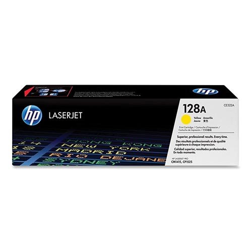 Toner HP CE322A Nº128A Amarillo 2.100PAG - Imagen 2