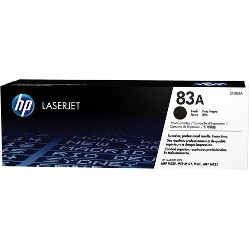 Toner HP CF283A Nº83A Negro 1.500PAG