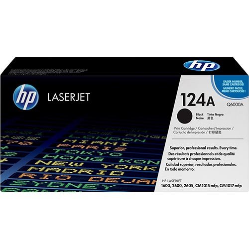 Toner HP Q6000A Nº124A Negro 2.500PAG - Imagen 2