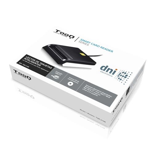 Lector Externo USB 2.0 Tooq TQR-210B DNIE - Imagen 3