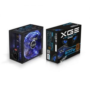 Fuente Alimentación 800W Tooq Gaming PFC-Activo 80+ 8SATA 14CM ATX Led Azul