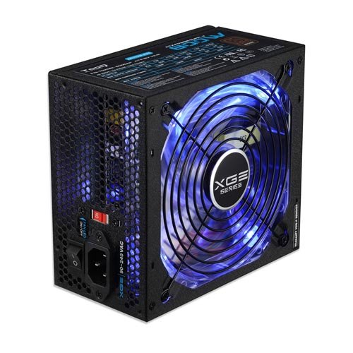 Fuente Alimentación 800W Tooq Gaming PFC-Activo 80+ 8SATA 14CM ATX Led Azul - Imagen 2