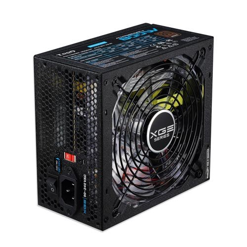 Fuente Alimentación 800W Tooq Gaming PFC-Activo 80+ 8SATA 14CM ATX Led Azul - Imagen 3