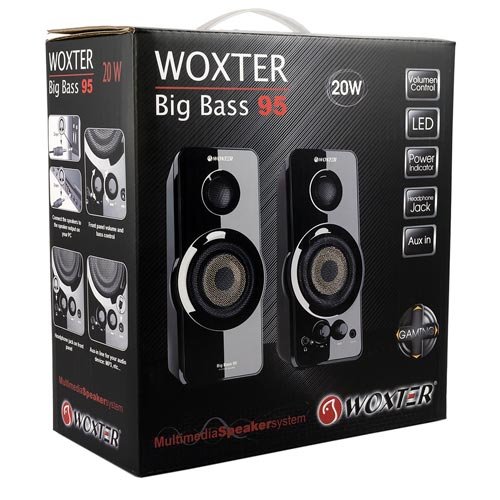 Altavoces Woxter BIG BASS 95 2.0 - 20W - Imagen 3