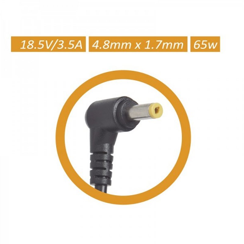 approx APPA05 Adaptador portatil 65w HP 4.8*1.7m - Imagen 2