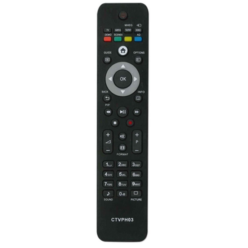 Mando a distancia CTVPH03 Compatible con TV Philips - No precisa programación