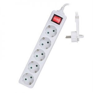 Ewent EW3955 Regleta 5 Tomas / 1 interruptor 1.5m