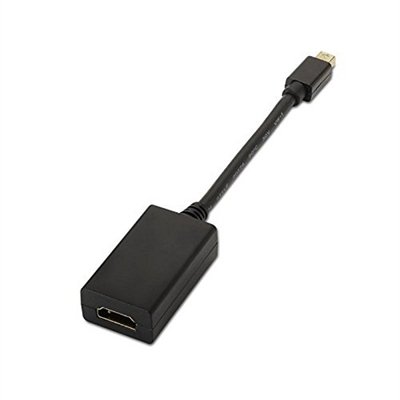 Conversor MINI DP/M a HDMI/H Negro 15cm
