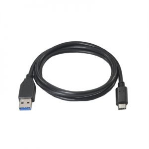 Cable USB 3.1 GEN2 10Gbps 3A TIPO USB-C/M-A/M 1M
