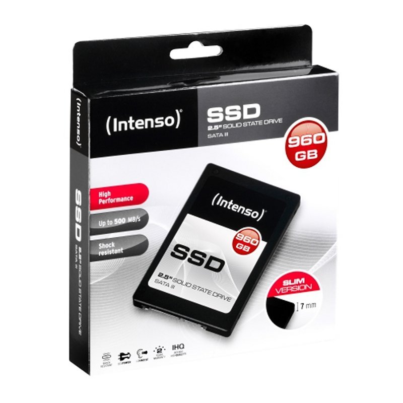 Intenso 3813460 HIGH SSD 960GB 2.5" Sata3 - Imagen 2