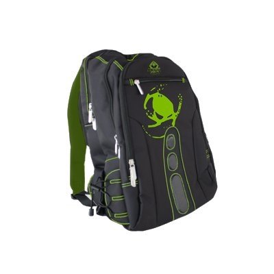 KEEP OUT BK7G Mochila 15.6" Gaming Negro y Verde