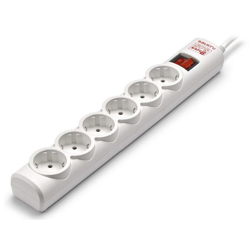 Salicru SPS SAFE 5+ Regleta con Protección 5 Tomas