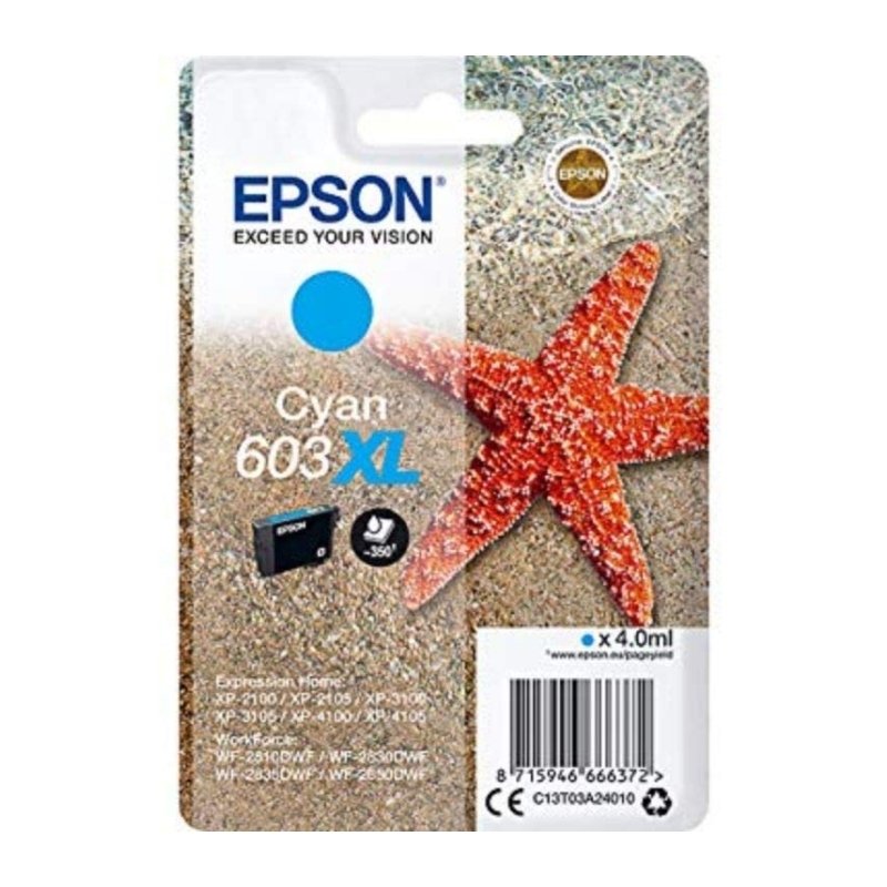 Epson Cartucho 603XL Cyan 4 ml