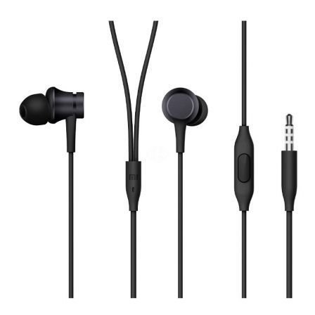Auriculares Intrauditivos Xiaomi MI IN-EAR BLACK 14273 - 5MW - CLAVIJA 3.5MM - Imagen 2