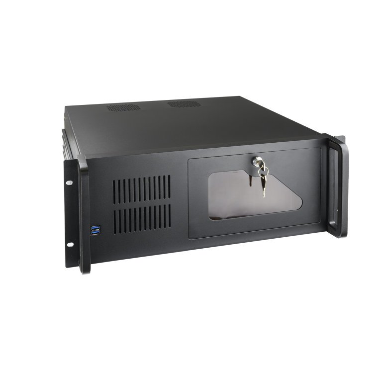 Tooq Caja RACK-406N-USB3 4U 19" ATX Sin F.A Negro