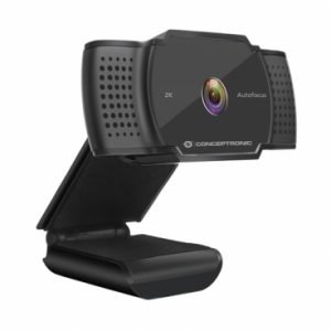Webcam 2K Conceptronic AMDIS  5MP USB - 3.6mm 30 FPS - Visión 72° - Micrófono integrado