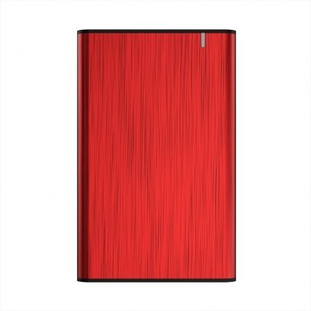 Caja Externa 2.5" Aisens ASE-2525RED/ USB 3.1/ Sin tornillos - Imagen 2
