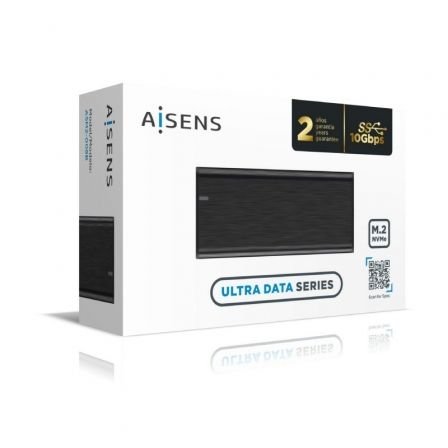 Caja Externa para Disco Duro SSD M.2 NVMe Aisens ASM2-008B/ USB 3.1 Gen2/ Sin Tornillos - Imagen 4