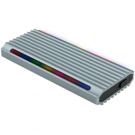 Tooq Caja Externa SSD M.2 NGFF/NVMe USB-A Gris