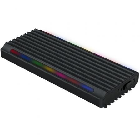 Tooq Caja Externa SSD M.2 NGFF/NVMe USB-C Negro