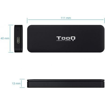 Tooq Caja Externa para SSD M.2 NVMe PCIe - Imagen 2
