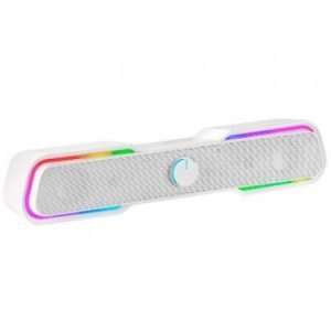 MARS GAMING Altavoces MSBXW Usb jack bt 5.0 White
